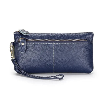 Portefeuille Cuir Souple Femme｜La Casa Du Cuir Bleu / Cuir