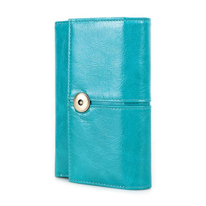 Portefeuille Femme Cuir｜La Casa Du Cuir Bleu / Cuir