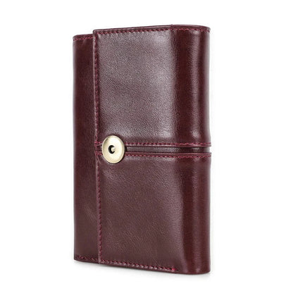 Portefeuille Femme Cuir｜La Casa Du Cuir Rouge / Cuir