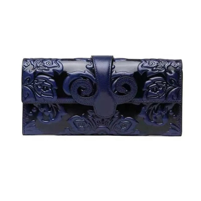 Portefeuille Femme Original blue wallet women