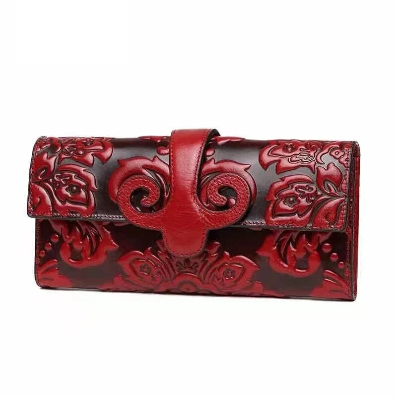 Portefeuille Femme Original wine red wallet