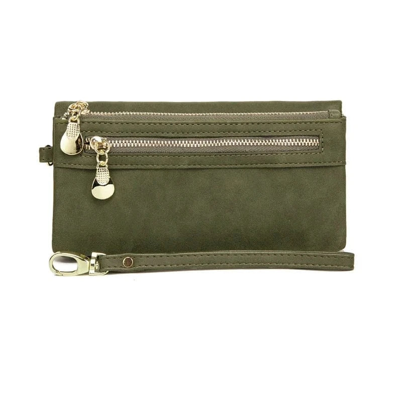 Portefeuille Femme pas Cher dark green