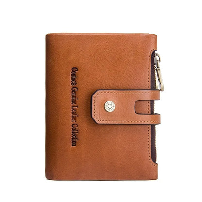 Portefeuille Femme Petit｜La Casa Du Cuir Marron / Cuir
