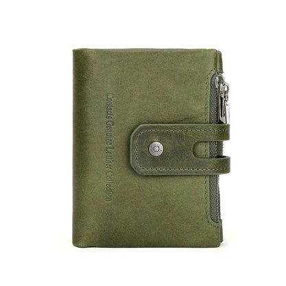Portefeuille Femme Petit｜La Casa Du Cuir Vert / Cuir