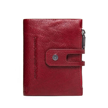 Portefeuille Femme Petit｜La Casa Du Cuir Rouge / Cuir
