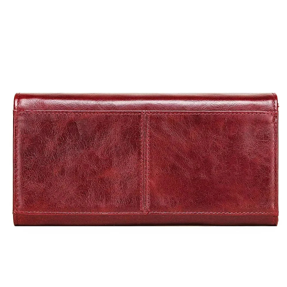 Portefeuille Femme Rouge