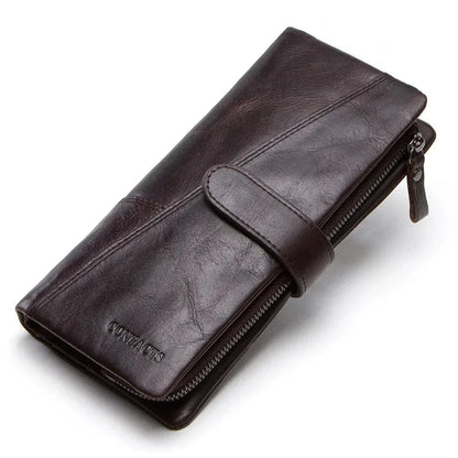 Portefeuille Homme 3 Volets Cuir｜La Casa Du Cuir Café / Cuir