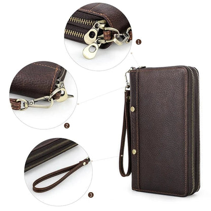 Portefeuille Homme Cuir 3 Volets