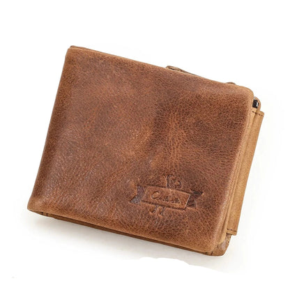 Portefeuille Homme Cuir Luxe｜La Casa Du Cuir Café / Cuir