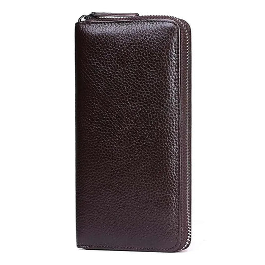 Portefeuille Homme Cuir Marron Coffee