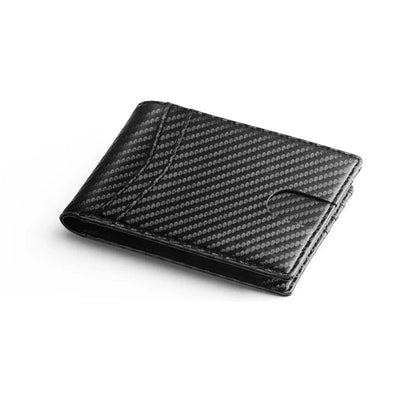 Portefeuille Homme Original｜La Casa Du Cuir Noir Carbone / Cuir (PU)