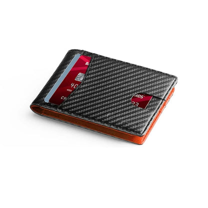Portefeuille Homme Original｜La Casa Du Cuir Orange / Cuir (PU)