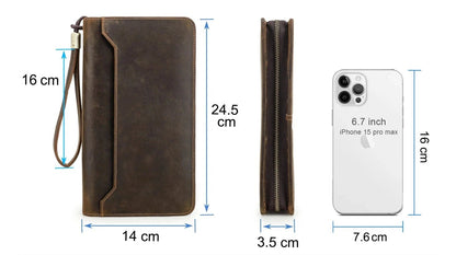 Portefeuille Homme Zippé