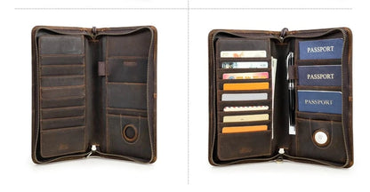 Portefeuille Homme Zippé
