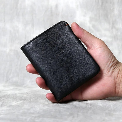 Portefeuille Hommes｜La Casa Du Cuir Noir / Cuir