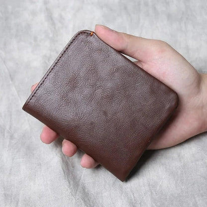 Portefeuille Hommes｜La Casa Du Cuir Café / Cuir