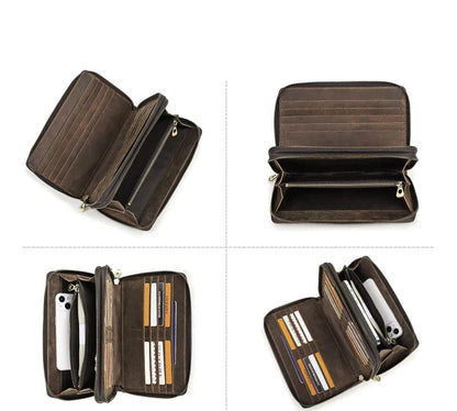 Portefeuille Luxe Homme｜La Casa Du Cuir Café / Cuir