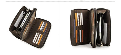 Portefeuille Luxe Homme｜La Casa Du Cuir Café / Cuir