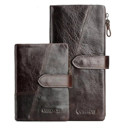 Portefeuille Noir Homme｜La Casa Du Cuir