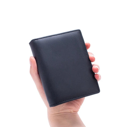Portefeuille Slim｜La Casa Du Cuir Noir / Cuir