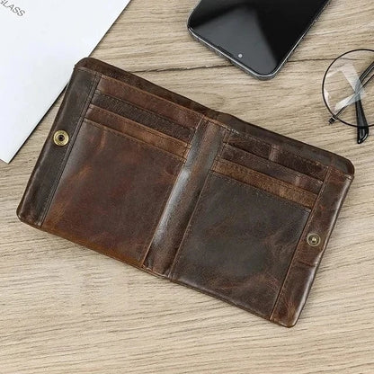 Portefeuilles Homme｜La Casa Du Cuir Café / Cuir