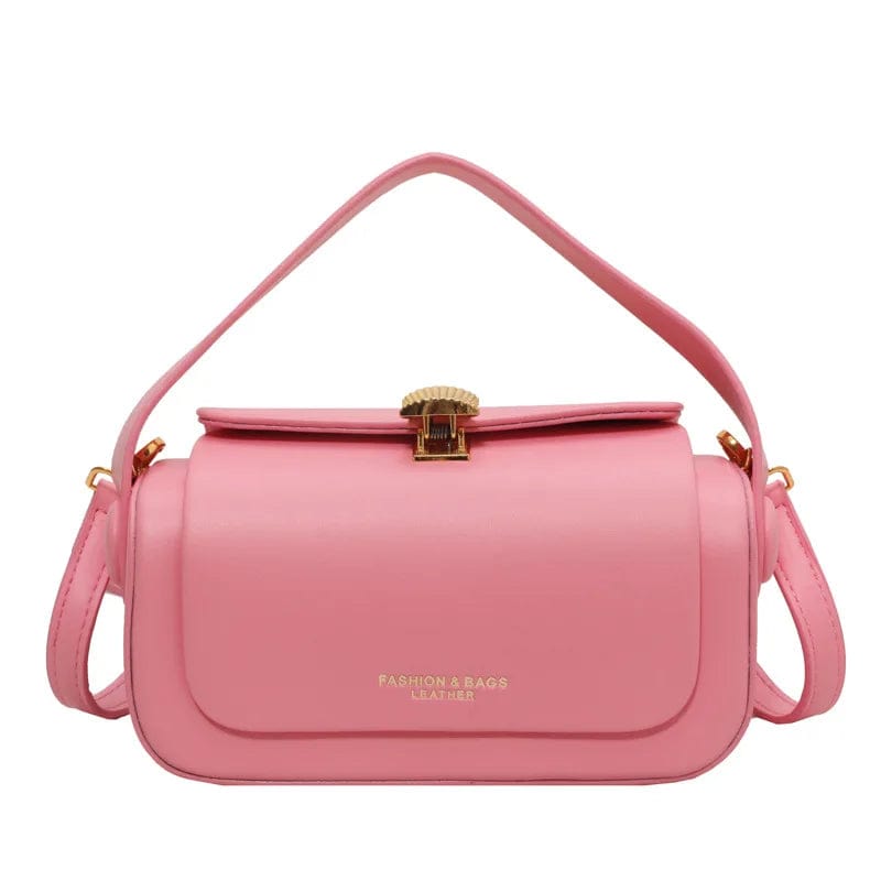 Rose / Cuir PU Sac Cuir Femme