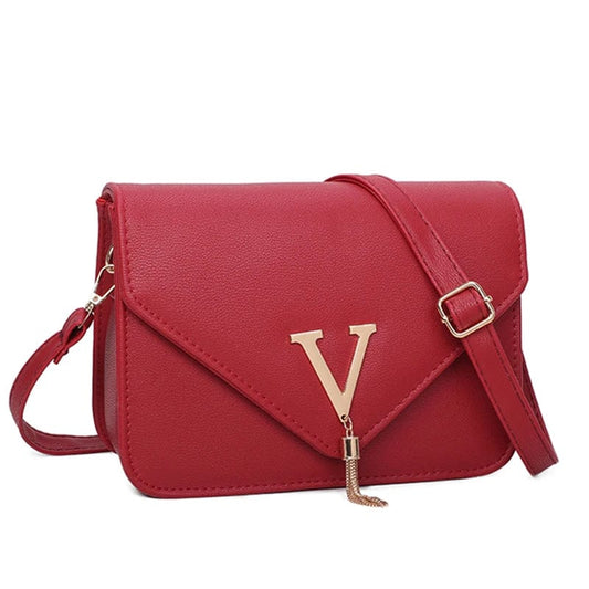 Rouge / Cuir PU Sac Cuir Femme