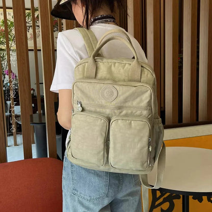 Sac a Dos Collégiens Léo | La Casa du Cuir Jaune / 14 Pouces / Nylon Oxford sac à dos