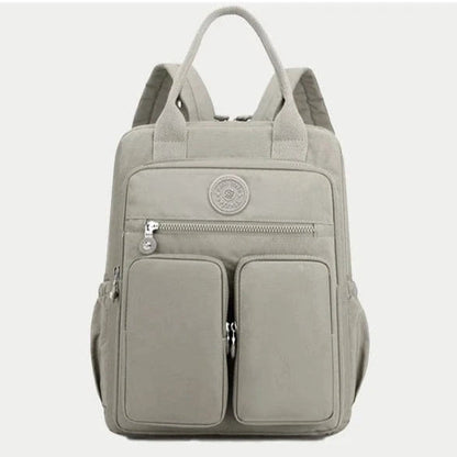 Sac a Dos Collégiens Léo | La Casa du Cuir Beige / 14 Pouces / Nylon Oxford sac à dos