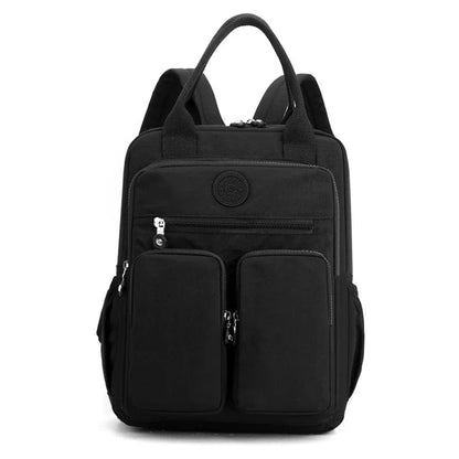 Sac a Dos Collégiens Léo | La Casa du Cuir Noir / 14 Pouces / Nylon Oxford sac à dos