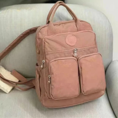 Sac a Dos Collégiens Léo | La Casa du Cuir Rose / 14 Pouces / Nylon Oxford sac à dos