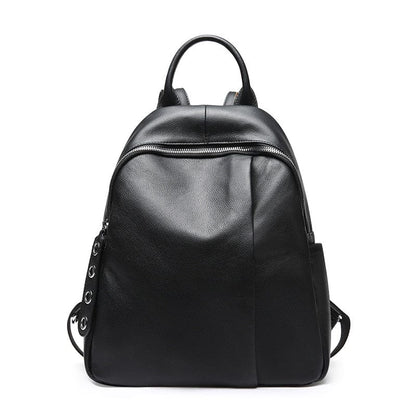 Sac à Dos Cuir Femme Ambre | La Casa du Cuir Noir / Femme / Cuir Sac