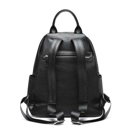 Sac à Dos Cuir Femme Ambre | La Casa du Cuir Noir / Femme / Cuir Sac