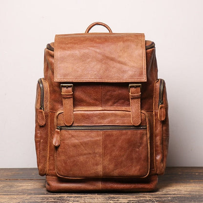 Sac à Dos Cuir Homme Raphael, sac a dos homme pour ordinateur, sac à ordinateur homme​