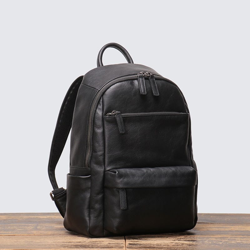 Sac à Dos Cuir Homme Noir / Cuir / Homme Sac