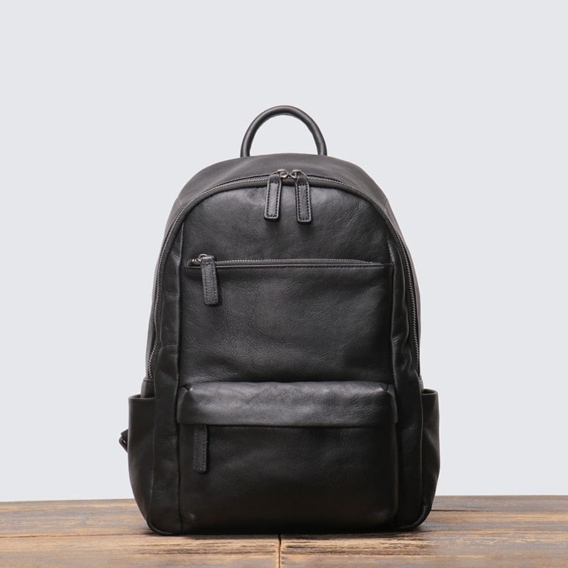 Sac à Dos Cuir Homme Noir / Cuir / Homme Sac