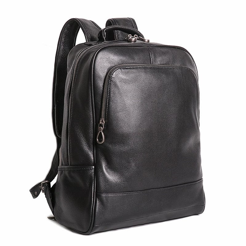 Sac à Dos Cuir Homme  Noir / Cuir / Homme Sac