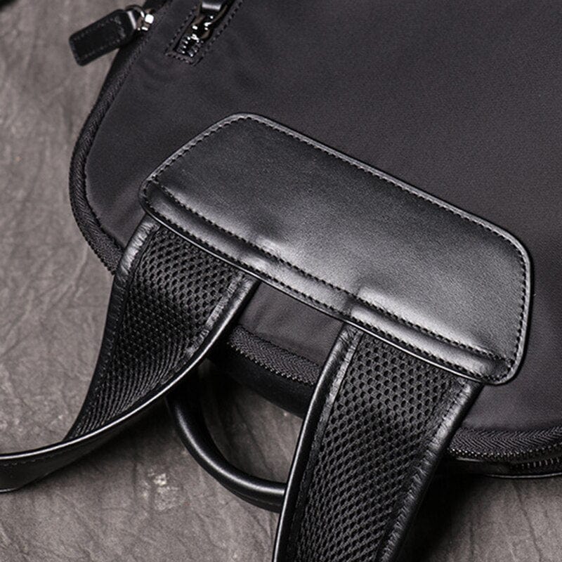 Sac à Dos Cuir Homme  Noir / Cuir / Homme Sac