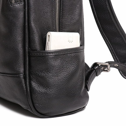 Sac à Dos Cuir Homme Jules | La Casa du Cuir Noir / Cuir / Homme Sac