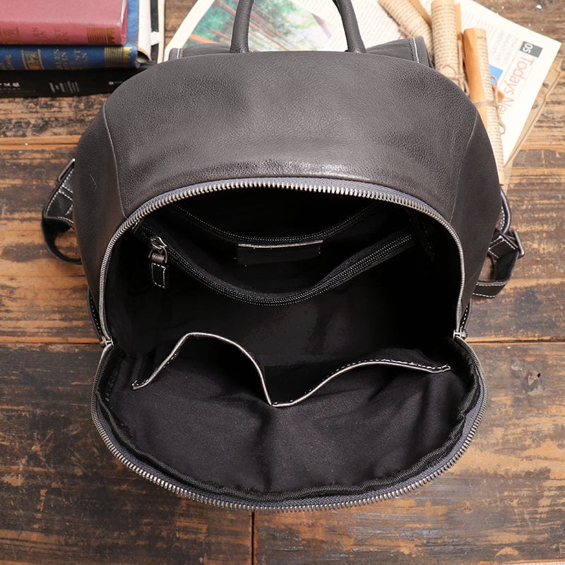 Sac à Dos Cuir Homme Noir / Cuir / Homme Sac