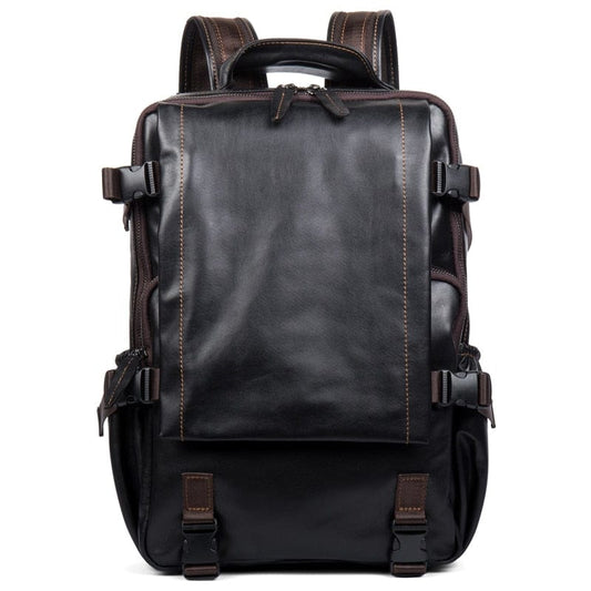 Sac à Dos Cuir Homme  Noir / Cuir / Homme Sac