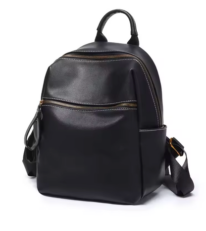 Sac à Dos Femme Luxe | La Casa du Cuir Noir / Cuir Véritable sac à dos