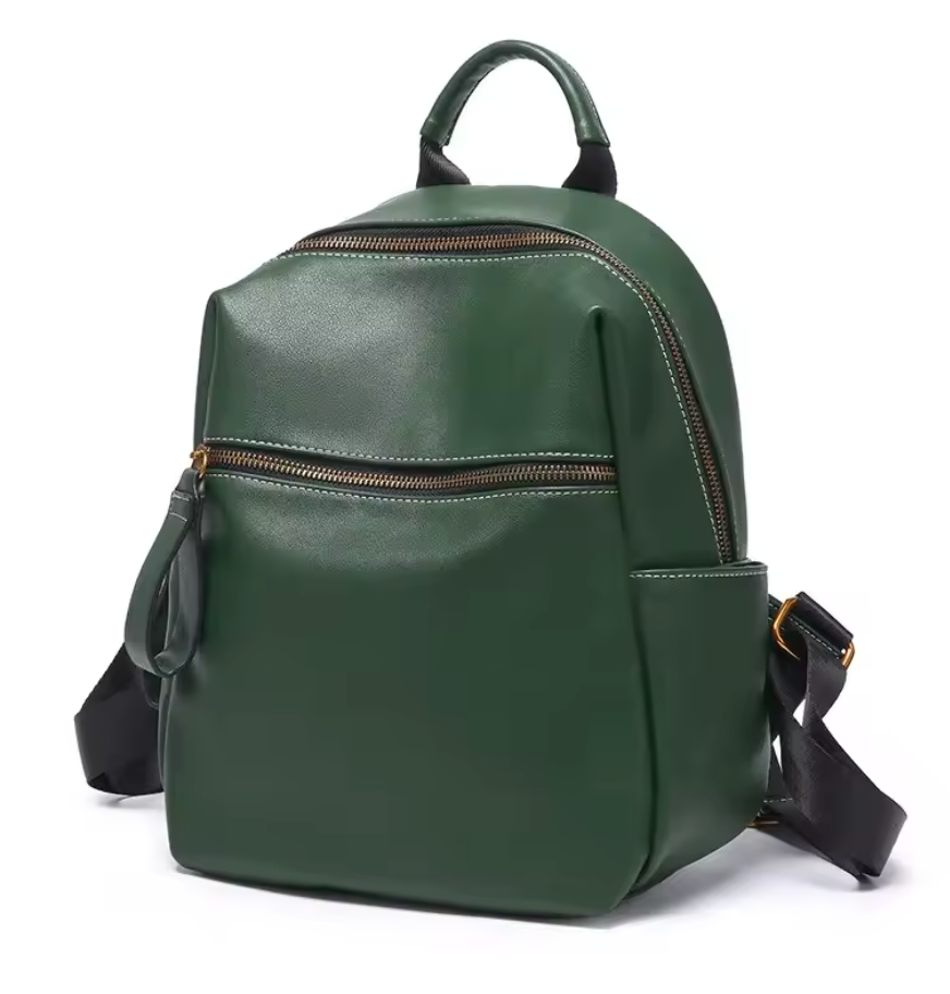 Sac à Dos Femme Luxe | La Casa du Cuir Vert / Cuir Véritable sac à dos