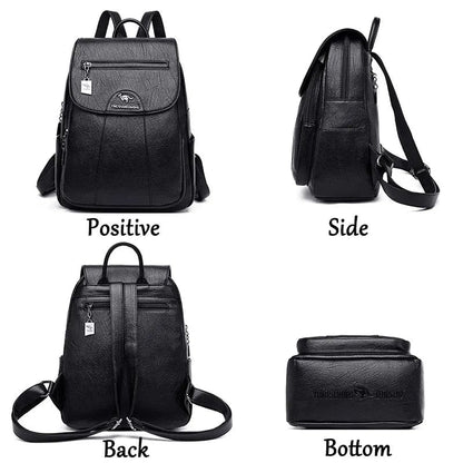 Sac à Dos Cuir Femme Silvy
