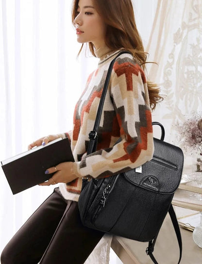 Sac à Dos Cuir Femme Silvy