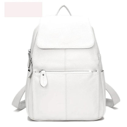 Sac à Dos Cuir Femme Lina | La Casa du Cuir Blanc / Cuir / Femme Sac