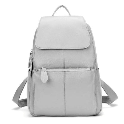 Sac à Dos Cuir Femme Lina | La Casa du Cuir Gris / Cuir / Femme Sac