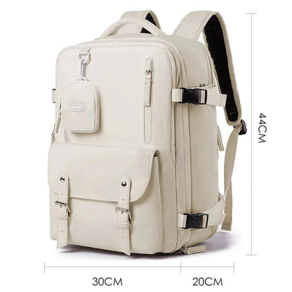 Sac a Dos pour Voyager en Avion | La Casa du Cuir Blanc / 30x44x20cm