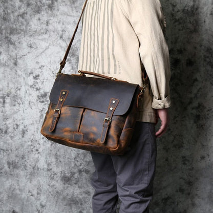 Sac à Main Homme Cuir Marceau | La Casa du Cuir sac à main