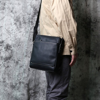 Sac à Main Homme Cuir Ayden | La Casa du Cuir Noir Classic / Cuir / Homme sac à main